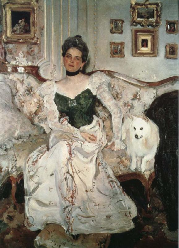 Ji Ni Yousu Duchess de Beauvoir portrait, Valentin Serov